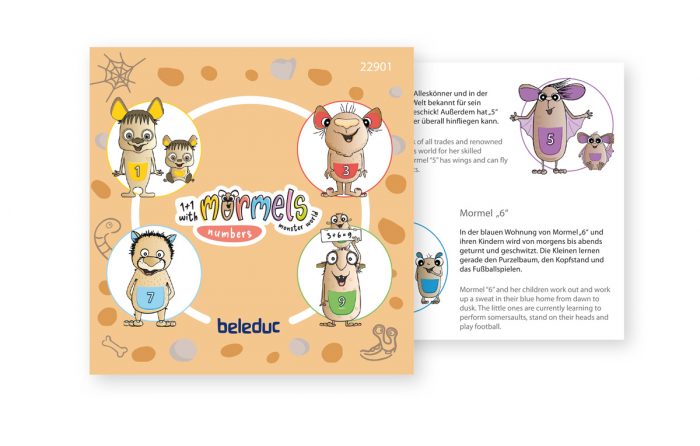beleduc Mormels „Numbers“ – Legepuzzle Zahlen 1–10 – Bild 7