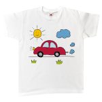 T-Shirt weiß zum Gestalten – Größe wählbar – Bild 3