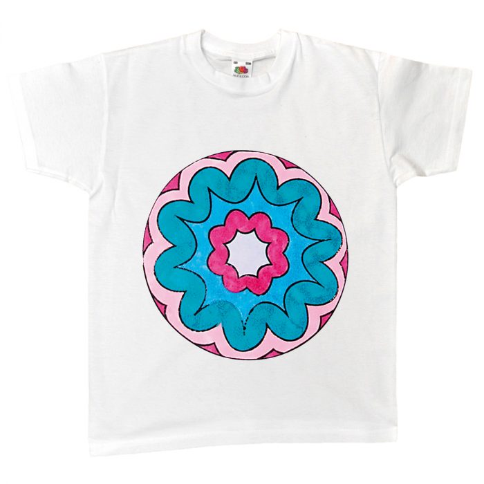 T-Shirt weiß zum Gestalten – Größe wählbar – Bild 4