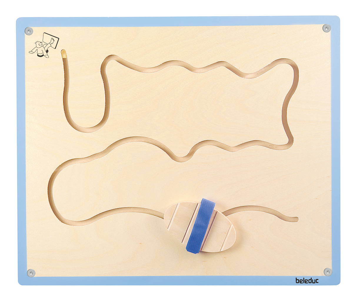 23622-120product-rgb.png beleduc Wandelement „Welle“ – Motorikspiel – Bild 1