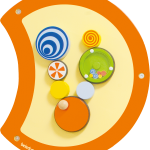 beleduc Wandspielobjekt Raupe Kreisel