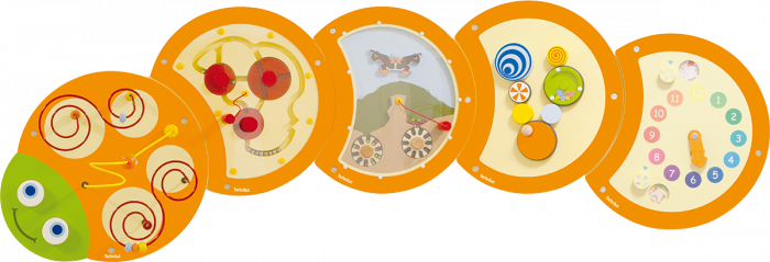 beleduc Wandspielobjekt Raupe Kreisel – Bild 2