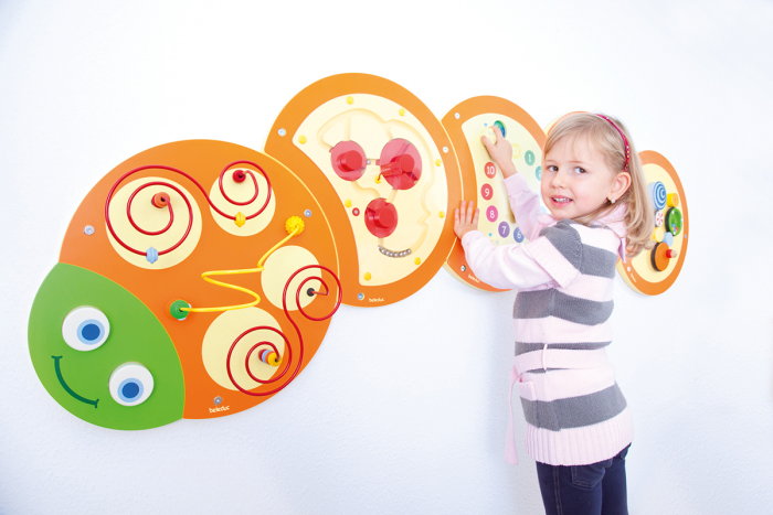 beleduc Wandspielobjekt Raupe Kreisel – Bild 3