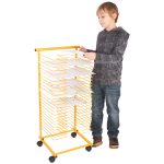 Papiertrockenständer gelb – Bild 2