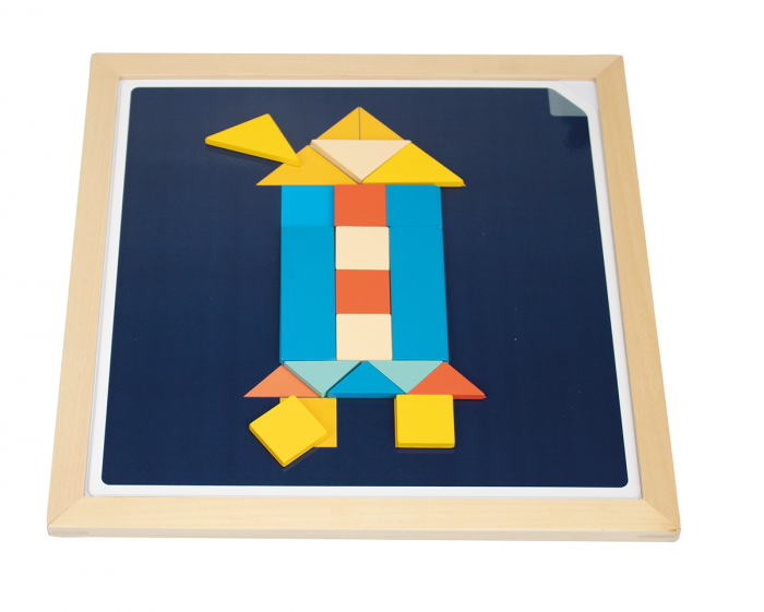 TanGeo – magnetisches Tangram-Lernspiel von beleduc – Bild 11
