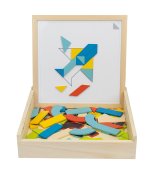 TanGeo – magnetisches Tangram-Lernspiel von beleduc – Bild 3