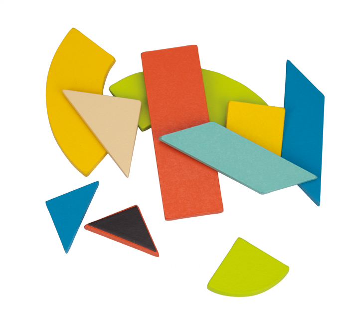 TanGeo – magnetisches Tangram-Lernspiel von beleduc – Bild 8