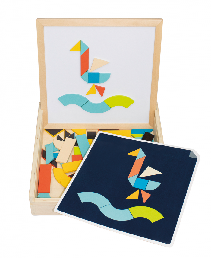 TanGeo – magnetisches Tangram-Lernspiel von beleduc – Bild 7