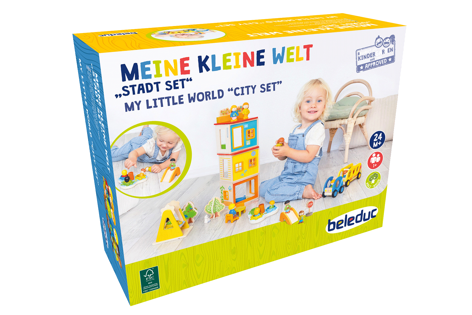 24071-1-box-rgb.png beleduc Meine kleine Welt Stadt Set – Bild 1
