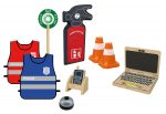 Rollenspiel-Set Feuerwehr & Polizei – 9-teilig von beleduc