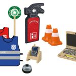 beleduc Rollenspiel Set Feuerwehr & Polizei