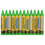 belcolART Crewax Premium Wachsmalstifte 12er-Set – Farbe wählbar