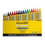 belcolART Crewax Premium Wachsmalstifte 18er Sortiment – Bild 2