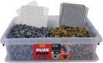 Plus Plus Gold & Silber – 2000 Mini Bausteine + 24 Bauplatten – Bild 3