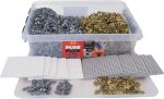 Plus Plus Gold & Silber – 2000 Mini Bausteine + 24 Bauplatten