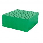Plus Plus Mini Bauplatten Grün – 12 Stück