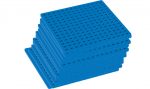 Plus Plus Mini Bauplatten Blau – 12 Stück