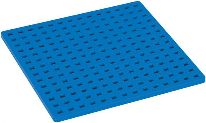 Plus Plus Mini Bauplatten Blau – 12 Stück – Bild 2