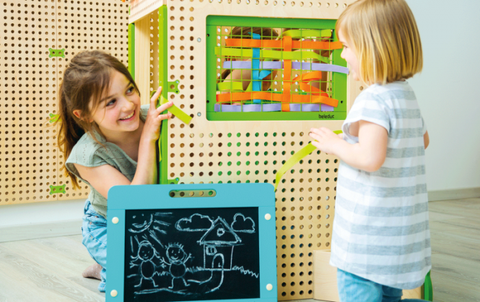 PLUG IT Activity Spielhaus Set, 70 Teile – Bild 5