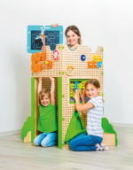 PLUG IT Activity Spielhaus Set, 70 Teile – Bild 2