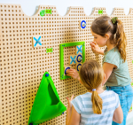 PLUG IT TicTacToe und Steckspiel Set, 178 Teile – Bild 3