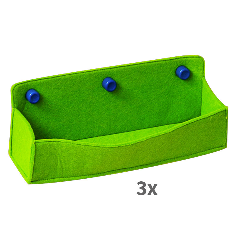 27098-0-PLUG-it_by_beleduc_Rechteck-Tasche.jpg PLUG IT Taschen Set Rechteck, 3er Set mit 12 Teilen – Bild 1