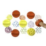 Fingerstempel Muster 8er-Set