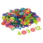 Regenbogen Zahlen und Mathe-Zeichen