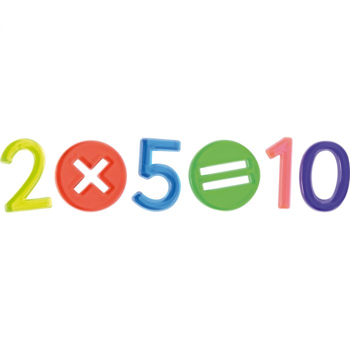 Regenbogen Zahlen und Mathe-Zeichen – Bild 5