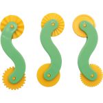 Doppelseitige Modellier-Muster-Schneide-Räder 3er-Set