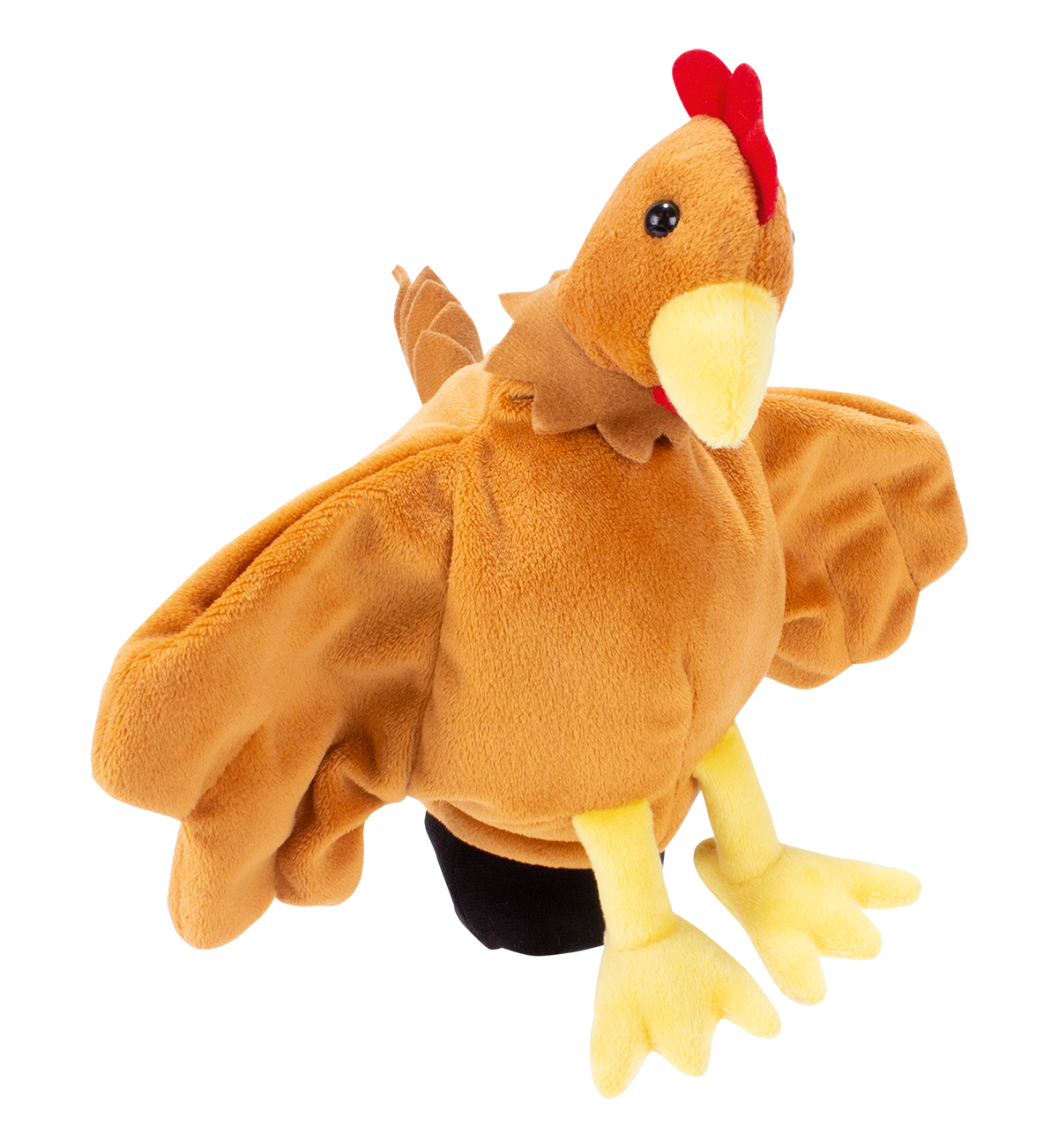 40112-120product-rgb_Cover.png beleduc Handpuppe Huhn – Bild 1
