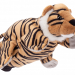 Handpuppe Tiger – weiche Tier-Handpuppe von beleduc
