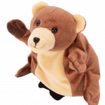 Handpuppe Bär – weiche Tier-Handpuppe von beleduc