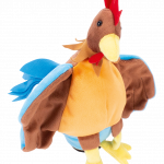 Handpuppe Hahn – weiche Tier-Handpuppe von beleduc
