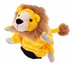 Handpuppe Löwe – weiche Tier-Handpuppe von beleduc