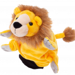Handpuppe Löwe – weiche Tier-Handpuppe von beleduc