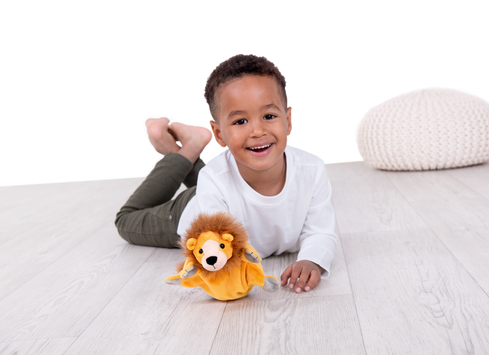 Handpuppe Löwe – weiche Tier-Handpuppe von beleduc – Bild 5