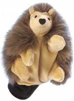 Handpuppe Igel – weiche Tier-Handpuppe von beleduc