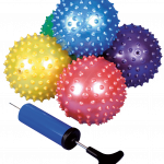 Massagebälle – 25er-Set mit Luftpumpe von beleduc