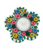3D-Teelichthalter „Blume“ – Holz-Bastelrohling von beleduc – Bild 2