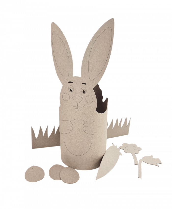 RePaCREA „Deko Hase“ – 25er Bastelset von beleduc – Bild 4