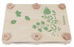 Blumenpresse aus Holz – zum Pressen von Blüten und Blättern von beleduc
