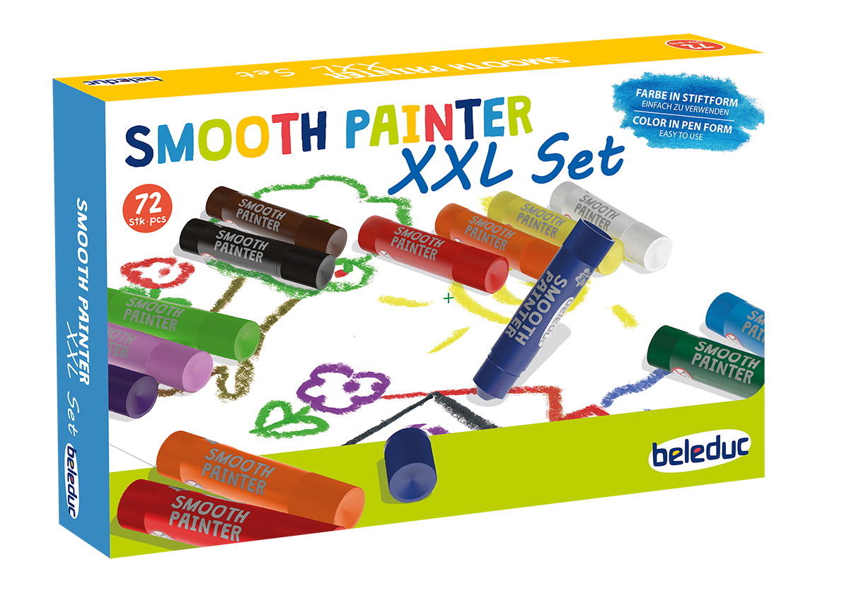 52040-Box-rgb.png beleduc Smooth Painter, 72er Set – Bild 1