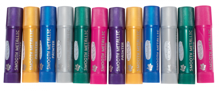 beleduc Smooth Metallic Painter, 12er Set – Bild 2