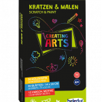 Scratch & Paint „Motive“ – 30 Kratzkarten mit Holzstiften