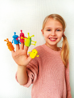 Lustige Finger Freunde – 27er Set Fingerfiguren von beleduc – Bild 5