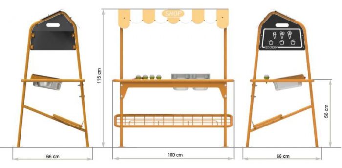 TopPlay Rollenspiel-Station Ice Cream & Shop – Bild 18