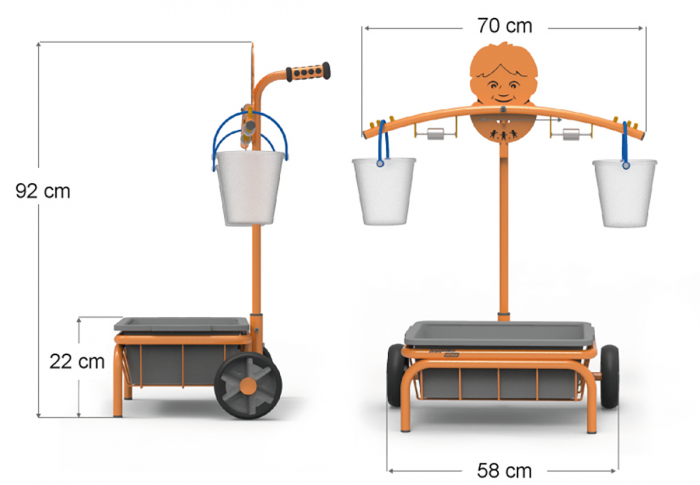 Mobile Waage – TopPlay Kinderwaage von beleduc – Bild 2