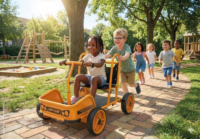 beleduc TopTrike Buddy Car für Kita und Schule – Bild 5