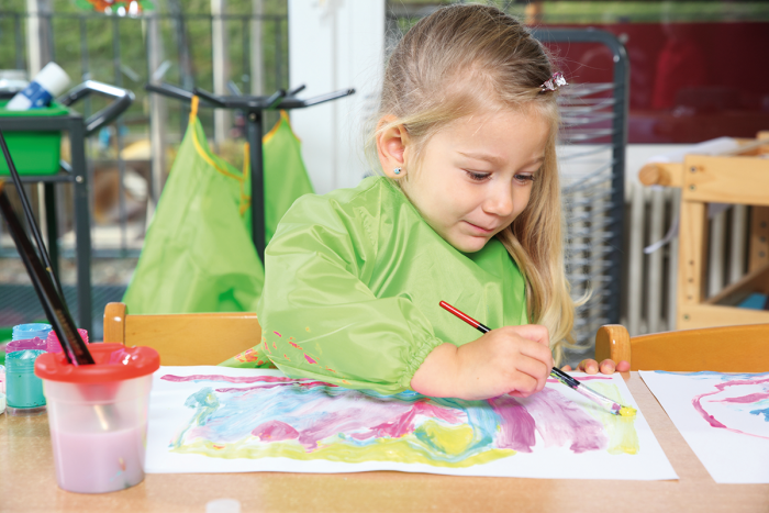 Malschürze 550 mm – für Kinder von 3 bis 5 Jahren – Bild 4